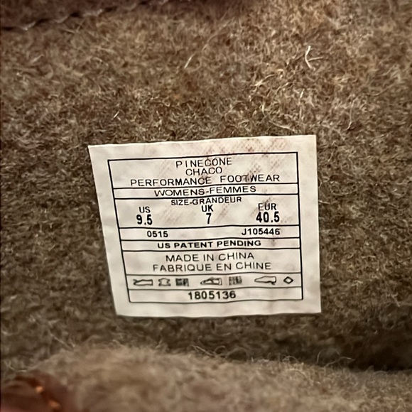 Chaco Pinecone Barbary Casual Boots Wool - Picture 7 of 9